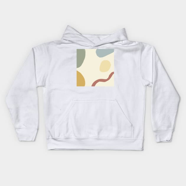 Geometrical modern Kids Hoodie by Riadesignstore